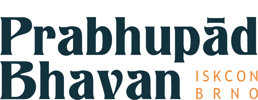 Logo Prabhupád Bhavan - text